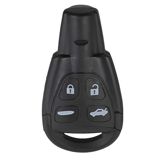 ANPART Keyless Entry Remote Key Fob 2006-2009 Fit for Saab 9-3 2.8L 2003-2011 Fit for Saab 9-3 2.0L 4btn LTQSAAM433TX,12783781 Pack of 1
