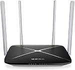 MERCUSYS AC1200 Wireless Dual Band Router (AC12) – 867Mbps 5GHz + 300Mbps 2.4GHz, 4×5dBi Antennas, Parental Controls, Guest Network, Easy Setup