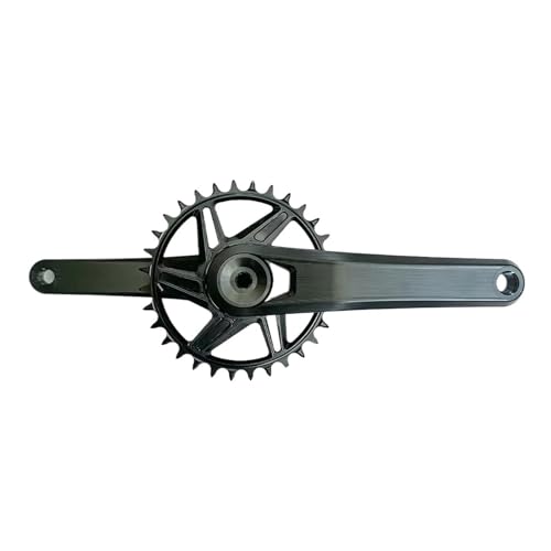 MTB NNZbg CX Ox ] ڒ oCN NN CNC 7075-T6 32t `F[Ot(QB04-BLACK 32T,165MM)