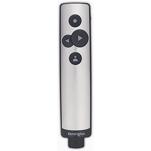 Kensington PowerPointer Presentation Remote with Virtual Pointer for Remote Presentations (K75241WW)