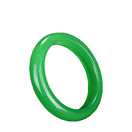 Bracelet en jade vert véritable, bijou artisanal de luxe pour femme élégante