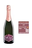 Le Marchesine Franciacorta Bollicina - Vini Spumante del Franciacorta - (1 Bottiglia, Rosé Brut Millesimato Artio)