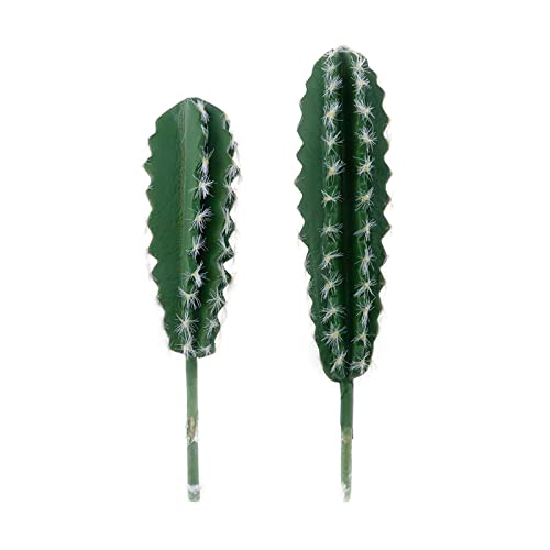 Coshar 2Pcs Fake Cactus Plant Artificial Cactus Plant Home Decoration Fake Succulents Plants Flower Arrangement Decor #TOP18
