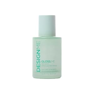 GLOSS.ME Hair Serum by DESIGNME | Anti Frizz Hair Serum for Women | Argan Hair Serum Adds Shine, Smoothness, & Hydration | Paraben & Sulfate Free Straight, Wavy, Coily, or Curly Hair Serum, (2.5 Oz)