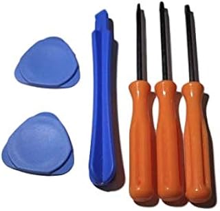 6 Piece Tool kit - T6 T8H T10H Screwdrivers Plus 3 pry Tools for Tool for Xbox One Xbox 360 PS3 PS4 Prying Kit Repair Tool by Deal Maniac