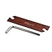 SPB326 Grooving Parting Off Blade Housing SMBB2026 Parting Off Block Holder And Wrench, 4.3