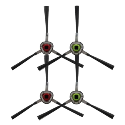 4 cepillos laterales compatibles con robot aspirador y repuestos de limpieza 3