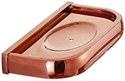 Lofenner Wall Mount Contemporary Style All Cooper Simple Bathroom Soap Dish,Rose Gold