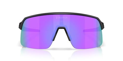 Oakley OO9463 Sutro Lite Sunglasses, Matte Black/Prizm Violet, 39 mm