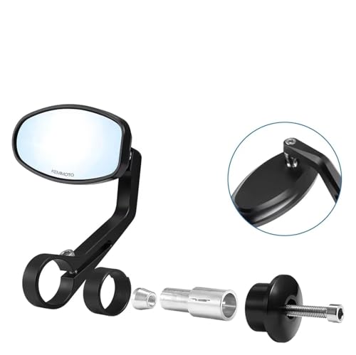 Espejos retrovisores de manillar 22mm para Kawasaki Z800 y Versys 650 5