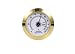 FUNEW Cigar Hygrometer,Round Analog Hygrometer for Cigar Humidor,Cigar Box/Cigar Cabinet 2inch Diameter Gold