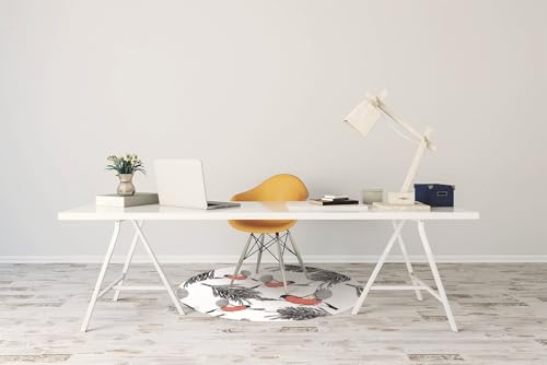 Tapis de chaise antidérapant et imperméable pour protéger le sol