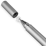 BoxWave Stylus Pen Compatible with Samsung Galaxy Mega 5.8 I9150 - FineTouch Capacitive Stylus, Super Precise Stylus Pen - Metallic Silver