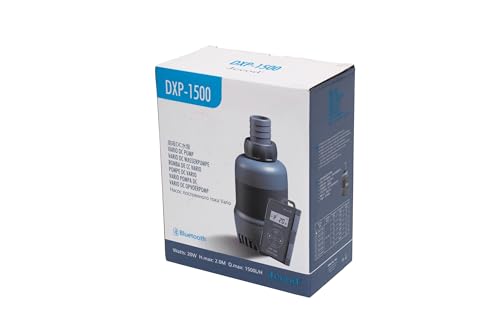 JECOD DXP-1500 Bluetooth Submersible Vario DC Pump, 396GPH