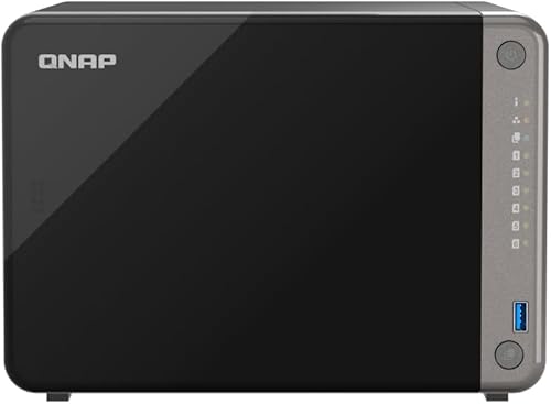 QNAP 6ベイ AI NAS TS-AI642-8G / AZ 省電力ARMプロセッサとNPU付き AIベースビデオ・画像認識アプリケーション向け 6ヵ月延長保証 「簡単セットアップガイド同梱」/国内正規代理店品
