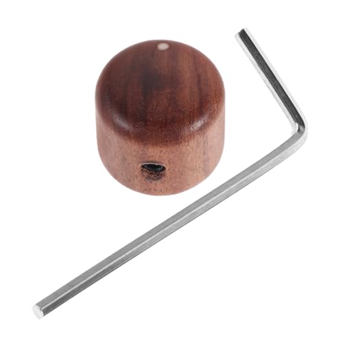 GALPADA Guitar Knob: Wood Volume Tone Control Knob - Wooden Potentiometer Cap Adjustment Operation for Electric Acoustic Guitars