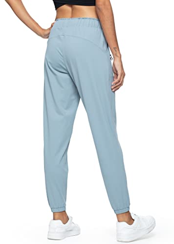 Image of Haowind Joggers for Women with Pockets Elastic Waist Workout Sport Gym Pants Comfy Lounge Yoga Running Pants