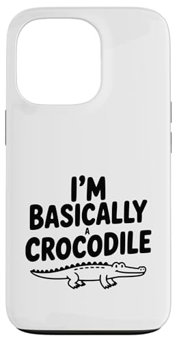 I'm Basically A Crocodile �ʔ��������̃��[���A �X�}�z�P�[�X iPhone 13 Pro �p