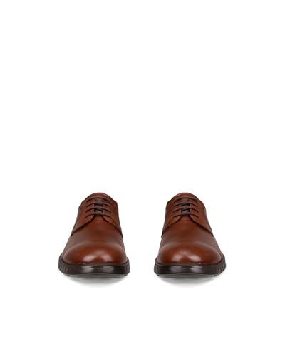 Image of ECCO Men's S Lite Hybrid Plain Toe Tie Oxford, Mink, 10-10.5