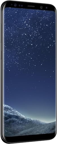 Samsung Galaxy S8+ Plus | G955 | Boost Only Smartphone | 4G LTE | 64 GB w/ 12MP Camera (Midnight Black) (Renewed)