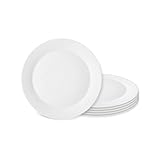 Lieferumfang: 6 Stück Arzberg Tric Weiss Speiseteller-Set 6tlg.