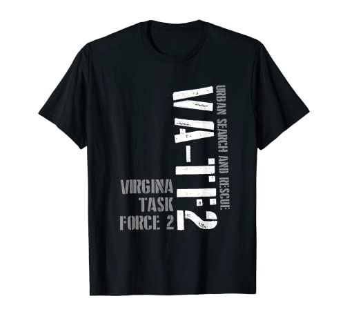 Urban Search & Rescue Virginia Task Force 2 VA-TF2 Duty T-Shirt