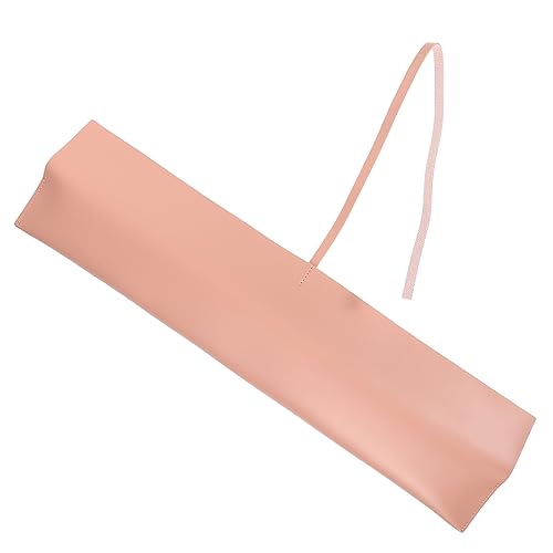 VANZACK Drumstick Bag PU Leather Pocket Drumstick Organizer Soft Lining Drum Mallet Storage Holder for Percussion Instruments Stylish and Convenient Design