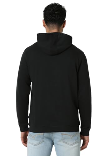 Image of Van Heusen Men's Hooded Neckline Full Sleeve Premium Cotton Blend Sweatshirt for Men | Effortless Styling | Comfort Wear