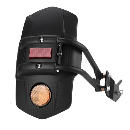Garde-boue arrière moto robuste avec couvercle protection éclaboussures roues