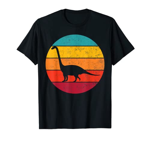 Brontosaurus retro Paleontólogo Dino Dinosaur Lover Camiseta