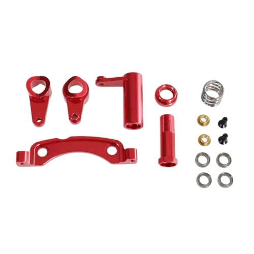 Kit direction métal rouge ZD Racing DBX-10 pour session tout-terrain - 2