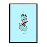 Détail du produit: impressions illustrées imprimées avec des encres de haute qualité et de résistance (Xerox) sur du papier antial de 250 grammes