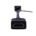 Produktbild Mini HDMI zu HDMI Kabel Adapter Buchse Konverter Kompatibel mit Nikon D-SLR D3s, D4, D4S, D5100, D7200, Canon LEGRIA HF21, HF G10, HF G25, HF G30, Fujifilm XPro 2 Videokamera DSLR