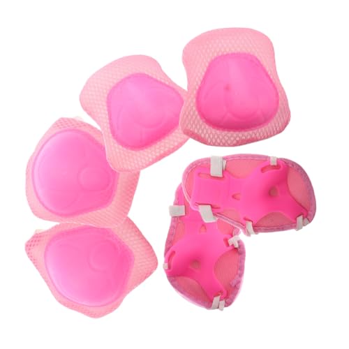 UPKOCH 1set Boy Girl Protective Gear Set Knee Pads Elbow Pads Wrist Guards for Boys Girls Adjustable for Roller Skating Cycling Skateboarding and Biking
