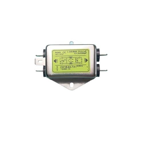 Filtro de potencia armónico 220V CW1B-6A-T contra interferencias de pulsos 2