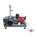 Single Stage Oil Sealed Rotary Vane Vacuum Pump 58 CFM, Gasoline Engine Driven, 0.1 Bar Ultimate Vacuum, NPT 1/4 Port, Industrial Vacuum Pump for AC, Packaging & Manufacturing