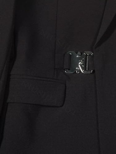 2 Piece Suit Men Stylish Men's Suits for Dinner Party Slim Fit Metal Buckle Tuxedo Suit Set Notch Lapel4