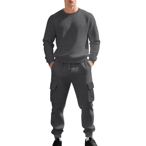 Ensemble homme pour mariage gris veste slim stretch et pantalon classique L