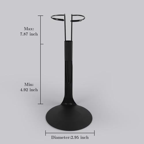 Image of UCanaan 20 pcs Doll Stand - Action Figure Stands with Expandable Waist Wire for 8 inch-14 inch Dolls Doll Stands for 8 to 12inch Dolls Suitable for 1 /6 Dolls Accessories,Action Figure Stand (Black, 20)