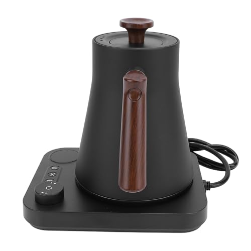 Tetera eléctrica cuello de cisne acero inoxidable 1200W miniatura 3