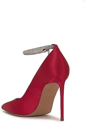 Jessica Simpson Women's Sekani Ankle Wrap Pump, Red Muse, 5.5 | Image 5