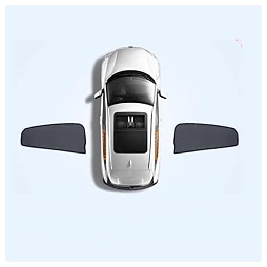 För Mitsubishi COLT 2007-2012 Bilsidesfönster Solskydd, Universell Magnetisk Gardin Med Solens UV-skydd Parasoll (Color : 2PCS REAR)