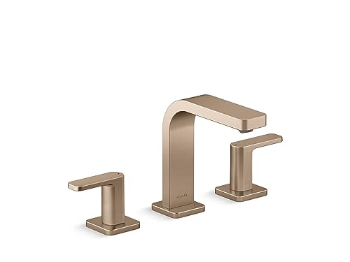 Kohler 23484-4N-BV K-23484-4N-BV Parallel WS LAV FCT, Lever 0.5 GPM, Vibrant Brushed Bronze