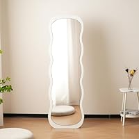 波形デザイン スタンドミラー 160cm ナチュラルカラー　全身鏡 31AJ1E0f4HL._SS200_.jpg