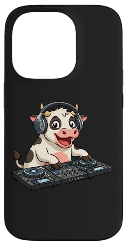 DJ Cow ����e�N�m�t�@�[���p�[�e�B�[�f�U�C�� �X�}�z�P�[�X iPhone 14 Pro �p