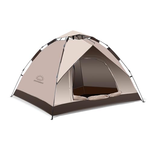 EPCPSHADES Camping 2 Mann Zelt wasserdicht Pop Up wurfzelt 2 Personen Trekking & Festival Igluzelt...