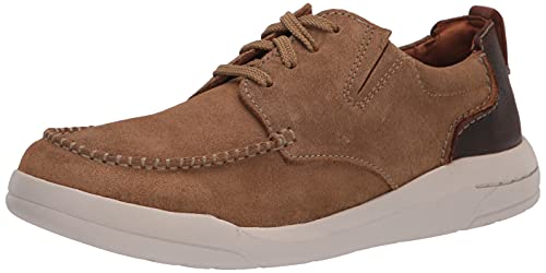Clarks Herren Driftway Low Bootsschuh, Dark Sand Suede, 42 EU