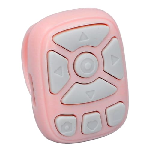 Dilwe Desplazamiento Inalámbrico para iOS 15, de Página Remoto con Conexión de Larga Distancia, Diseño Inteligente para un Uso Sencillo, Ideal para Grabación de Fotografías y Vídeos (Pink)
