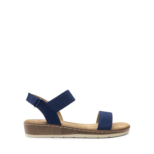 Image of DREAM PAIRS Women's Low Wedge Casual Sandals