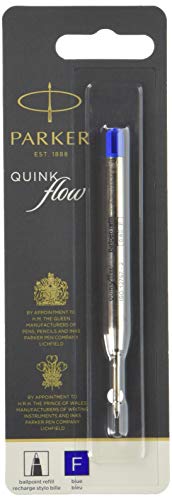 パーカー ボールペン 油性 替芯 F クインク ブルー 1950368 3本セット 正規輸入品